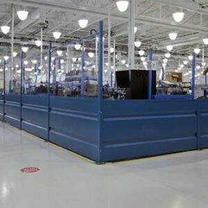 Sheet Metal And Lexan Partition