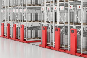 Cold Storage Warehouse Solutions | Mobile Racking for Beverage Industry