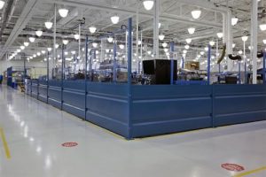 Sheet Metal And Lexan Partition